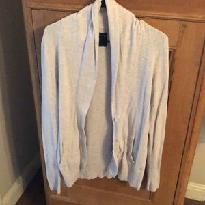 American Eagle open front, waffle texture sweater